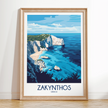 Zakynthos Scenic Landscape Art