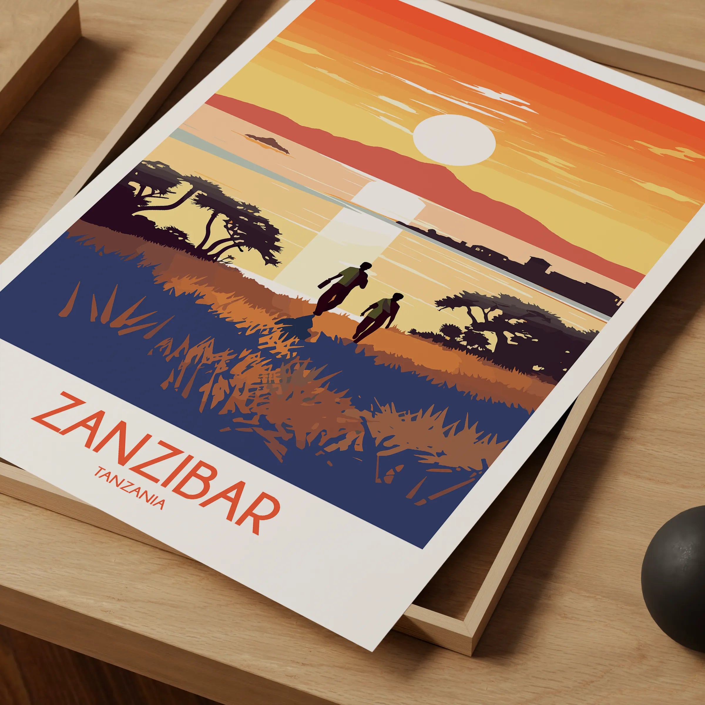 Zanzibar Souvenir Poster Print