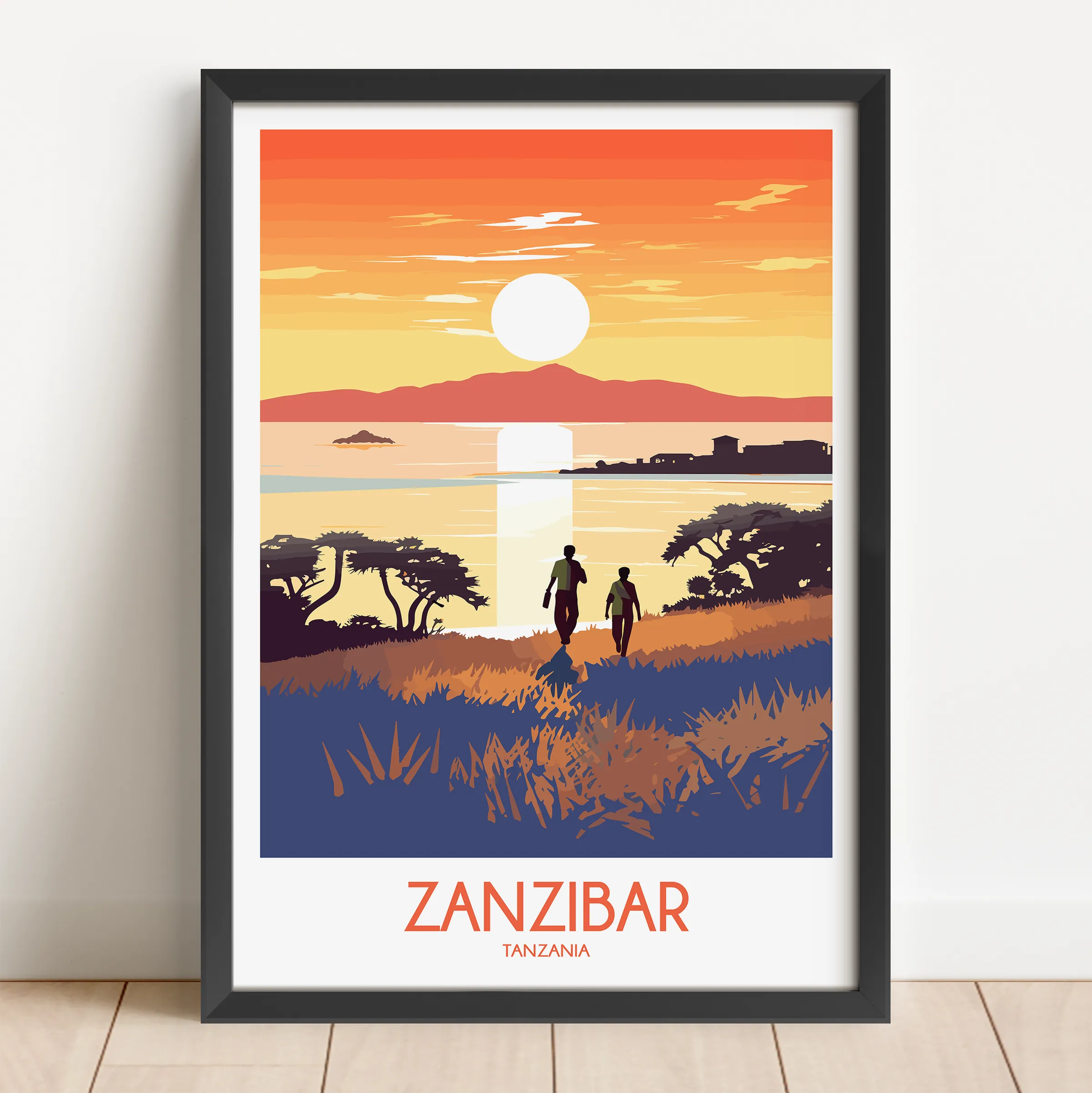 Zanzibar Travel Memory Gift