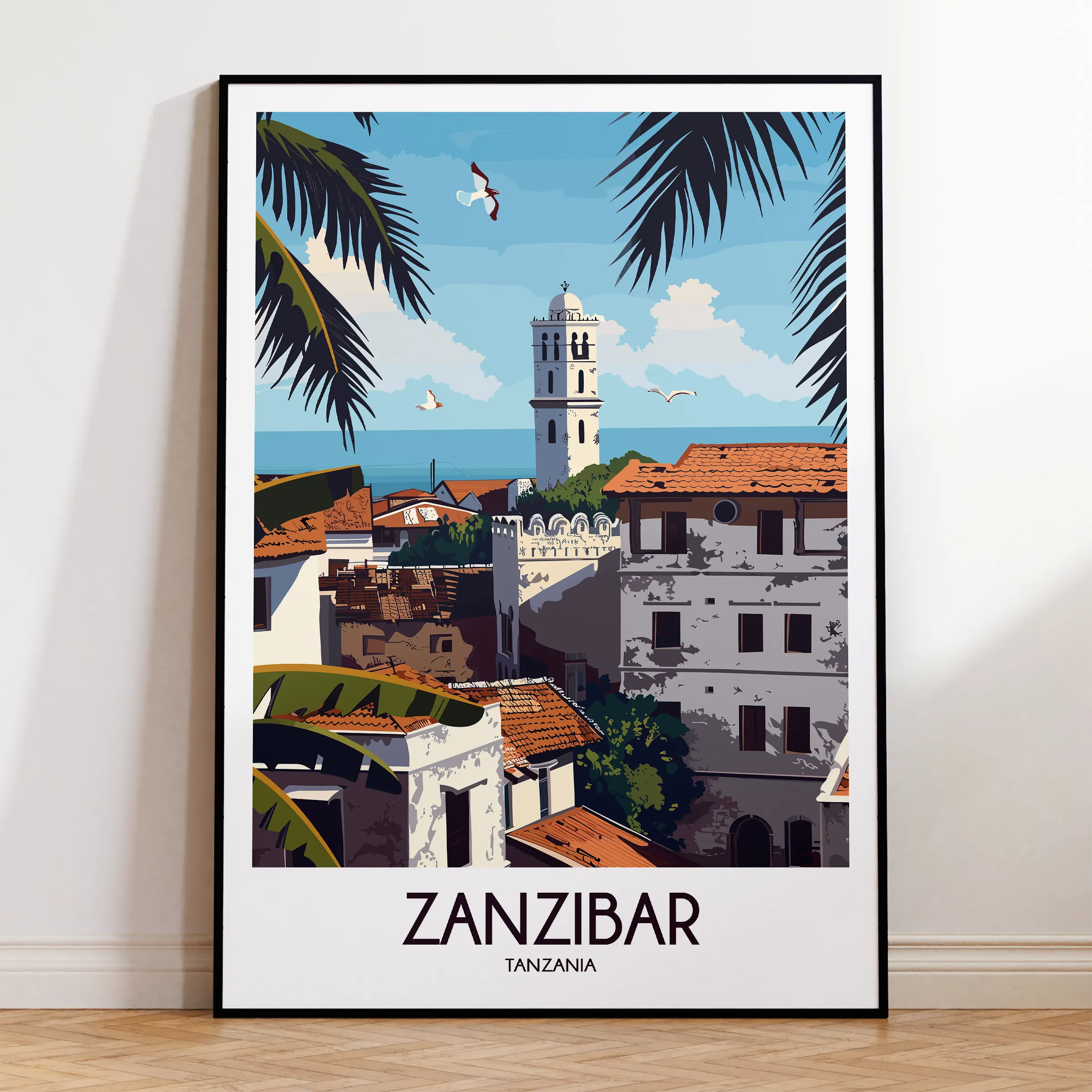 Zanzibar Travel Memory Gift
