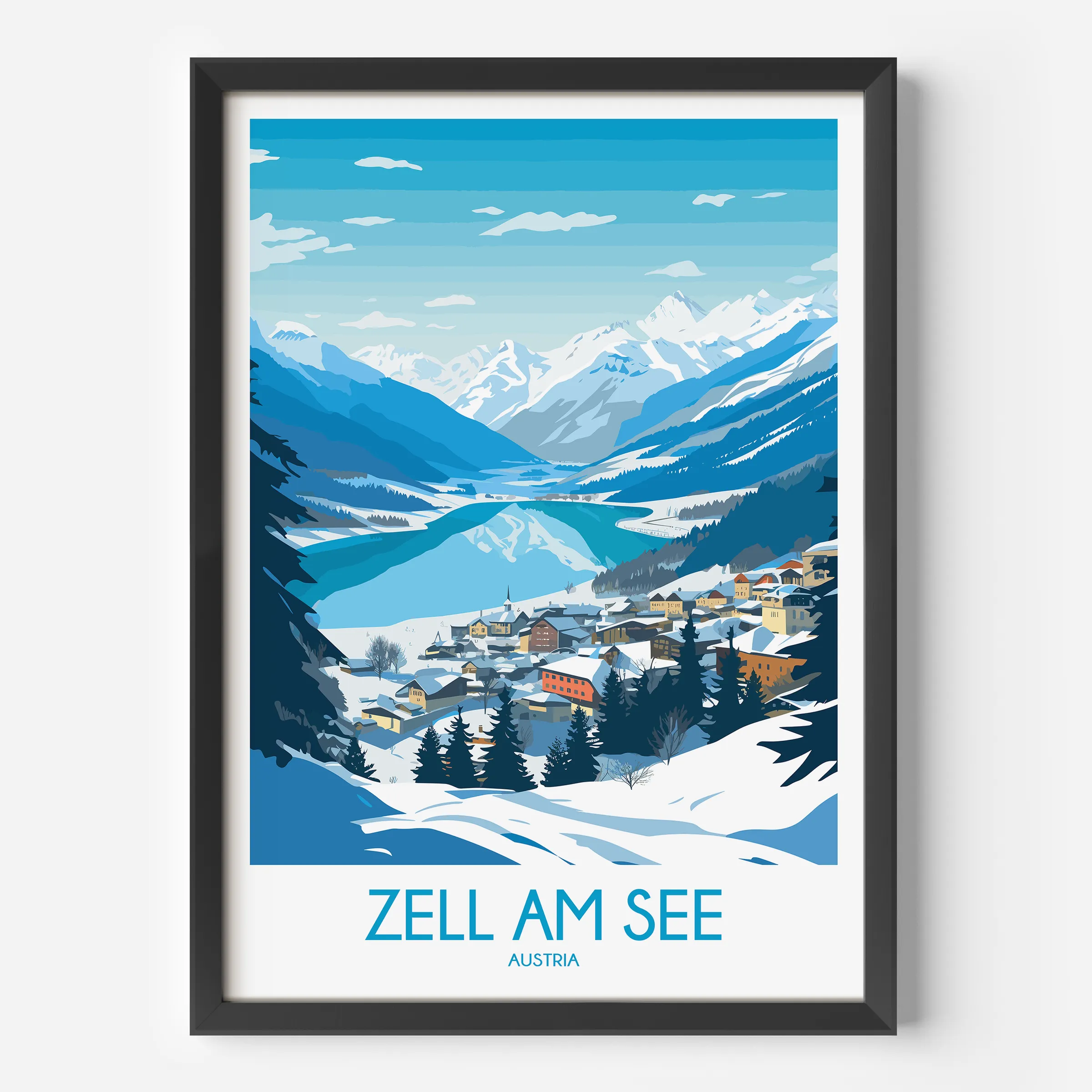 Zell Am See Gallery Quality Print