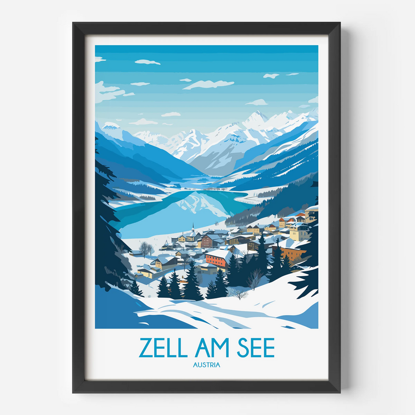 Zell Am See Gallery Quality Print