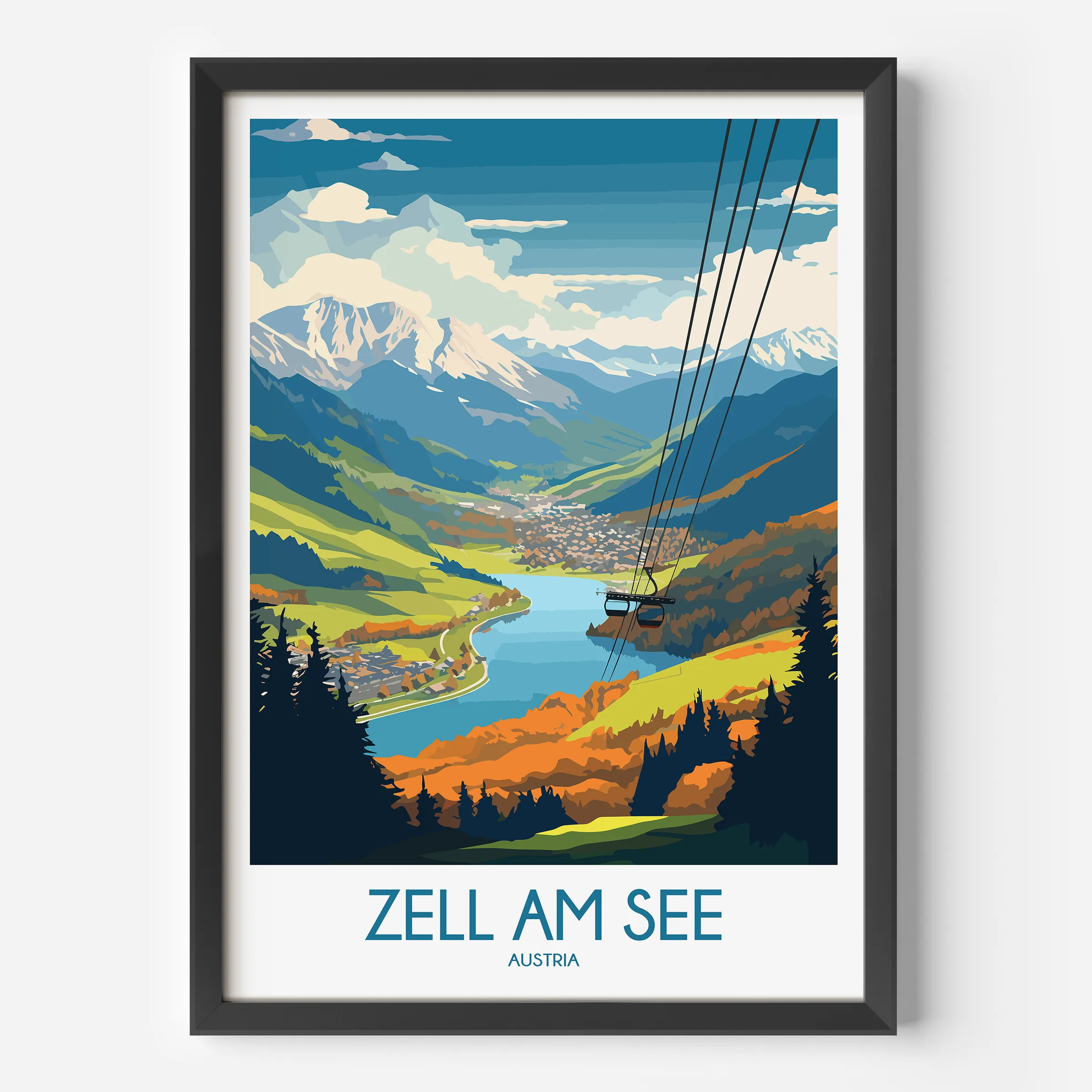 Zell Am See Home Office Decor