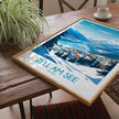 Zell Am See Minimalist Wall Art