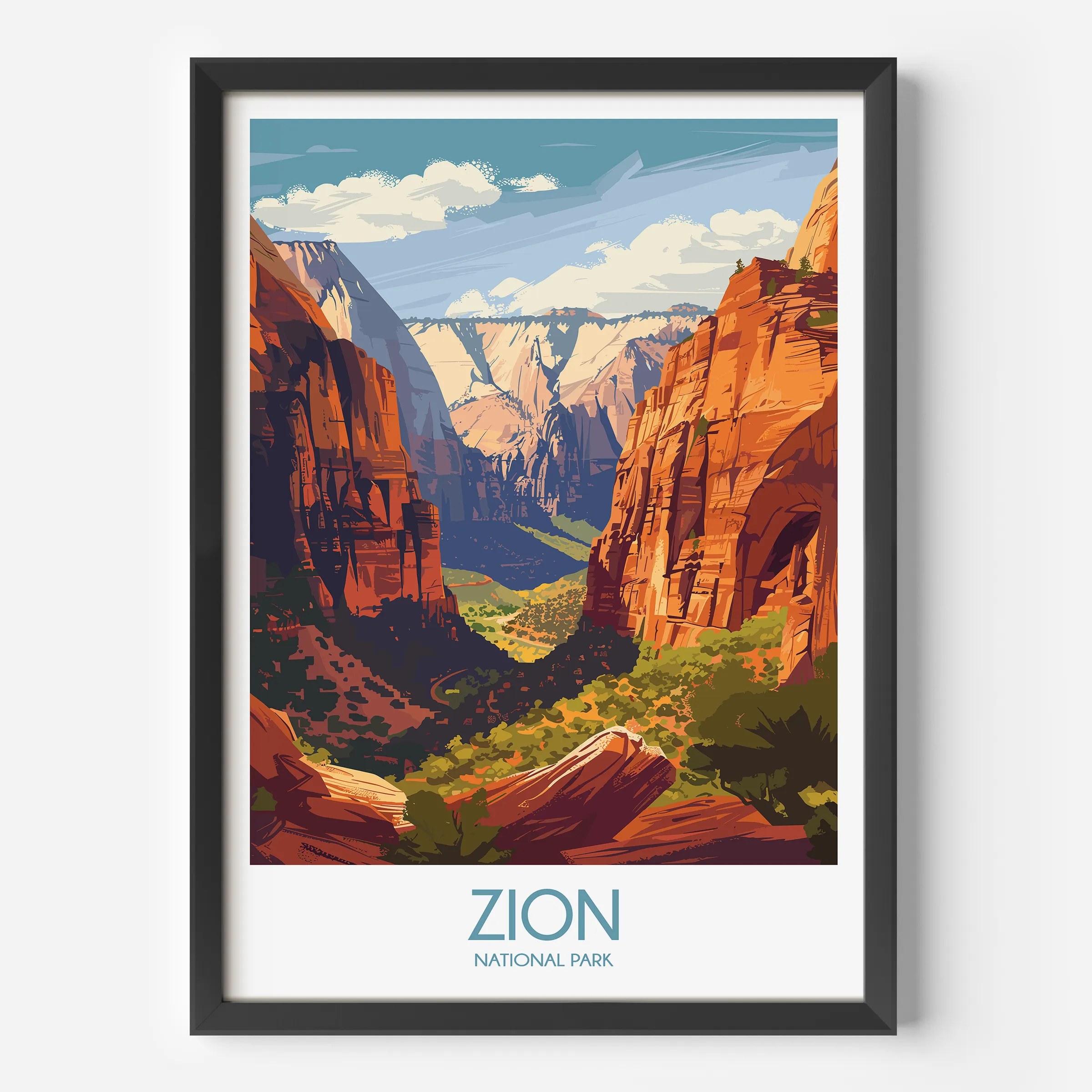 Zion Destination Art Gift