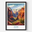 Zion Destination Art Gift