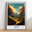 Zion Destination Art Gift