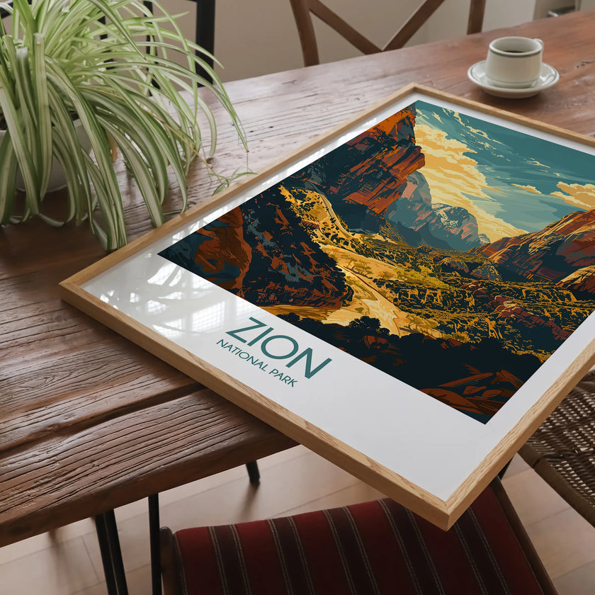 Zion Home Office Decor