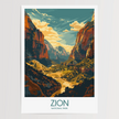 Zion Minimalist Wall Art