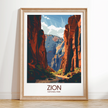 Zion Scenic Landscape Art
