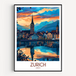 Zurich Minimalist Wall Art