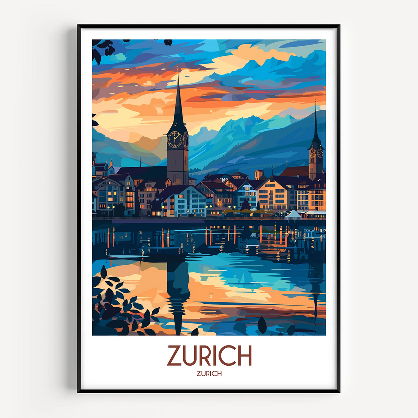 Zurich Minimalist Wall Art