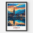 Zurich Travel Memory Gift