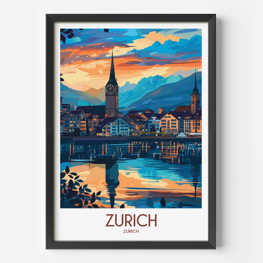 Zurich Travel Memory Gift